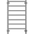 Полотенцесушитель электрический Terminus Аврора П7 400х750 мм 4630080267091 - фото 2