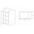 Душевая перегородка RGW WA-011B 70x195 см 35101170-84 (стекло 8 мм) с кронштейном в комплекте, черный/прозрачное - фото 3
