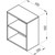 Шкаф подвесной открытый Ravak SB Natural 45 см X000001055, белый - фото 5