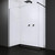 Душевая перегородка Radaway Modo New Black II 145x200 см 389145-54-01 (стекло 8 мм), черный/прозрачное - фото 