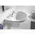 Раковина подвесная Roca Victoria 56 см 32739300Y - фото 9