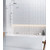 Шторка для ванны Radaway Euphoria PND II 100 см 10008100-01-01L (стекло 8 мм), хром/прозрачное - фото 