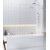 Шторка для ванны Radaway Euphoria PND II 100 см 10008100-01-01R (стекло 8 мм), хром/прозрачное - фото 