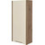 Шкаф подвесной Акватон Оливия 35 см 1A254703OLVGL, бежевый/дуб веллингтон - фото 