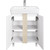 Тумба напольная с раковиной Акватон Кантри 60 см 1A257401AHB20, белый глянцевый/дуб верона - фото, картинка 3 Тумба напольная с раковиной Акватон Кантри 60 см 1A257401AHB20, белый глянцевый/дуб верона - фото 3