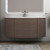 Тумба подвесная с раковиной Cezares Eden 120 см 54408, Rovere scuro - фото 