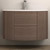 Тумба подвесная с раковиной Cezares Eden 90 см 55070, Rovere scuro - фото 