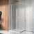 Душевое ограждение Radaway Nes 8 KDJ II 120x75 см L (стекло 8 мм), хром/прозрачное - фото 