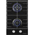 Газовая варочная поверхность Maunfeld EGHG.32.63CB/G Domino (чёрное стекло) - фото 
