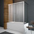 Шторка для ванны Radaway Vesta DWD+S 180x75 см, хром/прозрачное - фото 