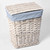 Корзина для белья WasserKraft Lippe 50 см WB-450-L, цвет белый - фото 2
