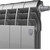 Радиатор Royal Thermo BiLiner 350 VD Silver Satin 960х430 мм (12 секций) - фото 2