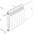 Радиатор Royal Thermo Biliner Alum 500 Bianco Traffico 480х580 мм (6 секций) - фото 5