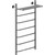 Полотенцесушитель водяной Aquanet Fiona с полкой П7 500х1000 мм 266742 - фото, картинка  Полотенцесушитель водяной Aquanet Fiona с полкой П7 500х1000 мм 266742 - фото