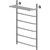 Полотенцесушитель водяной Aquanet Fiona с полкой П6 500х800 мм 266741 - фото 
