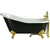 Ванна отдельностоящая Magliezza Gracia DO 170x76 см, черный (ножки золото) - фото 