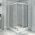 Душевое ограждение Радомир Дрим 100x90 см, белый/прозрачное - фото 