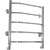 Полотенцесушитель водяной Domoterm Лаура П5 500х500 мм - фото 2