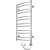 Полотенцесушитель электрический Domoterm Калипсо П12 500х1000 мм ER - фото 