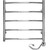 Полотенцесушитель электрический Domoterm Калипсо П5 500х500 мм ER - фото 2