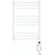 Полотенцесушитель электрический Domoterm Калипсо БЕЛ П10 500х800 мм ER, белый - фото 