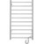 Полотенцесушитель электрический Domoterm Аврора П10 500х900 мм (возможность скрытого подключения) EK R - фото 2
