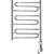 Полотенцесушитель электрический Domoterm Офелия П9 500х700 мм ER - фото 