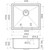 Кухонная мойка Omoikiri Kasen 49-16 INT IN (4997053) 1,2 мм, нержавеющая сталь, Цвет производителя: нержавеющая сталь - фото 2