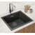 Кухонная мойка Omoikiri Yamakawa 55-U/I GB 4993780, чёрный, Цвет производителя: чёрный - фото 3