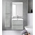 Тумба подвесная с раковиной BelBagno ALBANO-600-2C-SO-CVG 60 см, Cemento Verona Grigio, Цвет фасада: Cemento Verona Grigio - фото 3