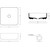Раковина-чаша White Ceramic Blade 40 см W050701 - фото, картинка 2 Раковина-чаша White Ceramic Blade 40 см W050701 - фото 2