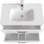 Тумба напольная с раковиной Iddis Brick 80 см BRI80WFi95K, белый глянец - фото 5
