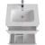Тумба напольная с раковиной Iddis Edifice 60 см EDI60WFi95K, белый глянец - фото 8