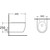 Унитаз подвесной Aquanet Smart W Rimless 276395 с тонкой крышкой микролифт - фото 2
