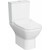 Унитаз-компакт безободковый VitrA Integra Square Open-Back 9833B003-7205 с тонкой крышкой микролифт - фото 