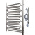 Полотенцесушитель электрический Point П17 500x800 мм PN01158SE (возможность скрытого подключения) - фото 3