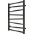 Полотенцесушитель электрический Grois ZigZag GR-103 R П8 500x800 мм, чёрный матовый - фото 2