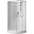 Душевое кабина Aquanet Passion EVO R 100x100 см 281965, белый/прозрачное (безсиликоновая сборка) - фото 