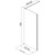 Душевая перегородка Aquanet Cinetic AE12-F-80H190U-CT 80 см см 243622, хром/прозрачное - фото 3