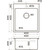Мойка кухонная Omoikiri Amadare 45-IN (4993802) 1 мм, Цвет производителя: нержавеющая сталь - фото 4