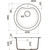 Кухонная мойка Omoikiri Yasugata 48R-GR 4993547, leningrad grey, Цвет производителя: Leningrad Grey - фото 2