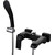 Смеситель для ванны с душевым гарнитуром Gappo Aventador G3250, черный/хром - фото 