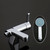Смеситель для раковины с душевой лейкой Gappo Chanel G1204 - фото, картинка 5 Смеситель для раковины с душевой лейкой Gappo Chanel G1204 - фото 5
