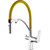 Смеситель для кухни Lemark Comfort LM3074C-Yellow, хром/желтый - фото 