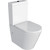 Унитаз-компакт безободковый Azario Luana AZ-8593 с крышкой микролифт - фото 