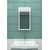 Зеркало-шкаф Art&Max Techno Led 35 см AM-Tec-350-650-1D-R-DS-F, белый матовый - фото 5