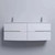 Тумба подвесная с раковиной Jacob Delafon Nona 140 см EB1891RU-G1C, белый глянцевый (раковина из искусственного мрамора EB1883RU-00) - фото 3