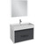 Тумба подвесная с раковиной Jacob Delafon Vivienne 80 см EB1584-N18-S40, белый/серый - фото 2