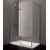Душевое ограждение Cezares 100х80 см VERONA-W-AH-1-100/80-P-Cr-L, хром/матовое - фото 