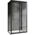 Душевое ограждение Abber Schwarzer Diamant 130х100 см AG30130BH-S100B-S100B, черный/прозрачное - фото 